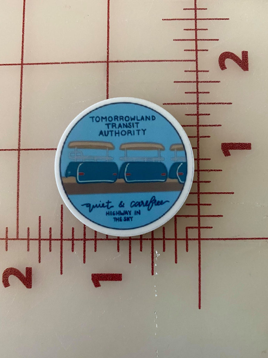 TTA Tomorrowland People mover Flat back Printed Resin – D Company Supply