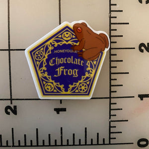 Chocolate Frog Harry Potter Flat Back Printed Resin
