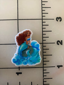Ariel "The Little Mermaid" Flat back Printed Resin