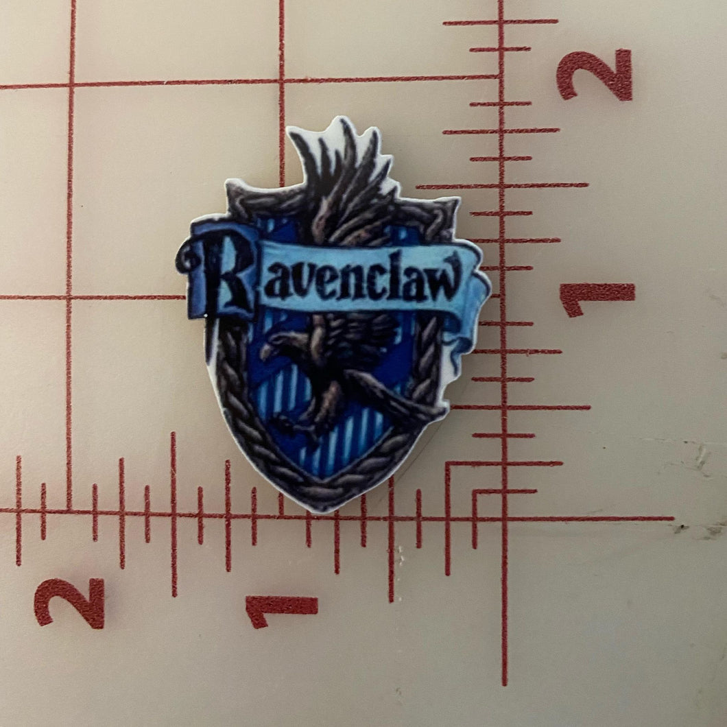 Hogwarts House Ravenclaw Shield Harry Potter Flat back Printed Resin