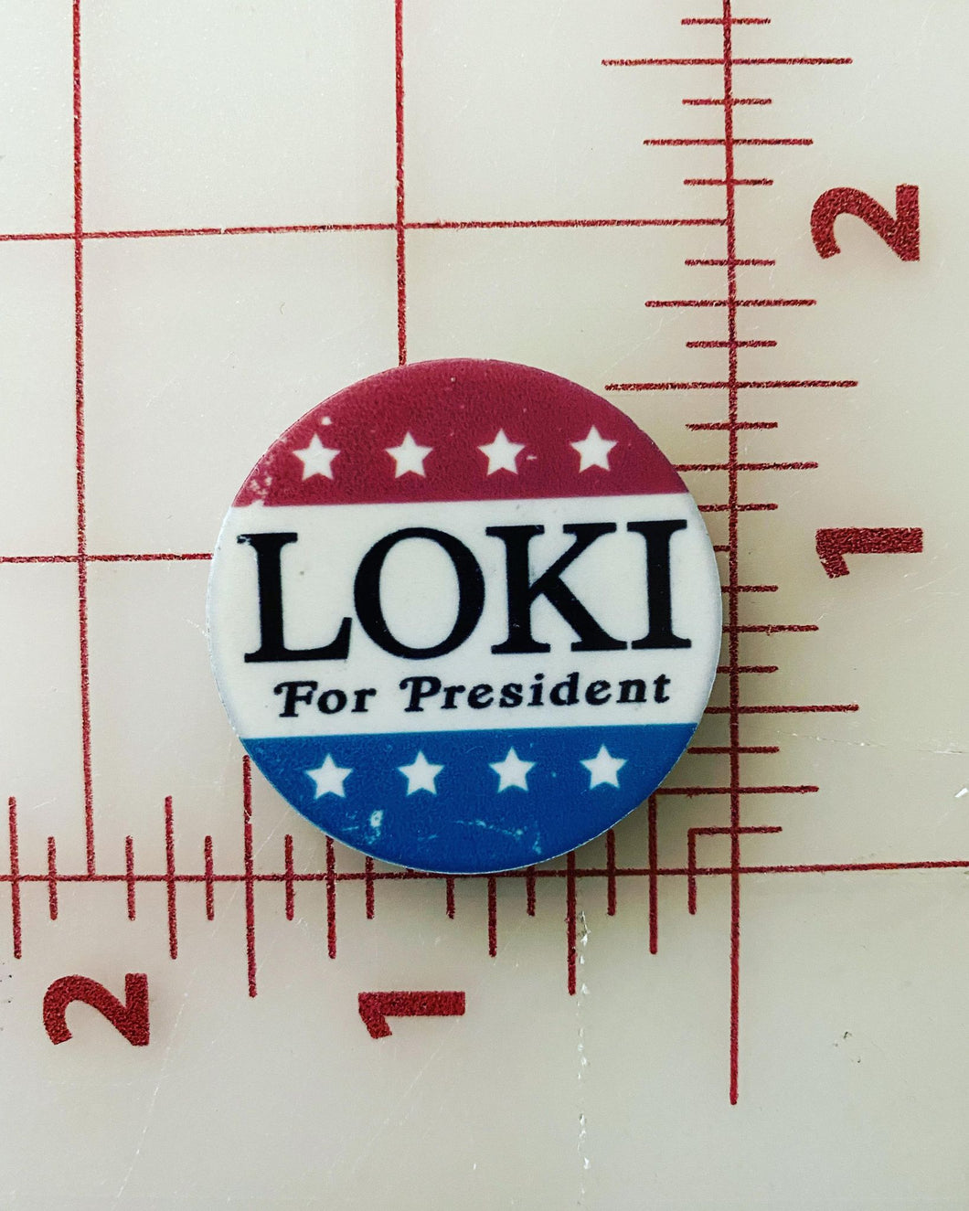 DCS Exclusive Loki for President Flat back Printed Resin