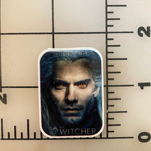 The Witcher Show Flat back Printed Resin