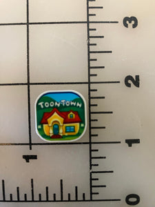 Disneyland Toontown Mini Flat back Printed Resin